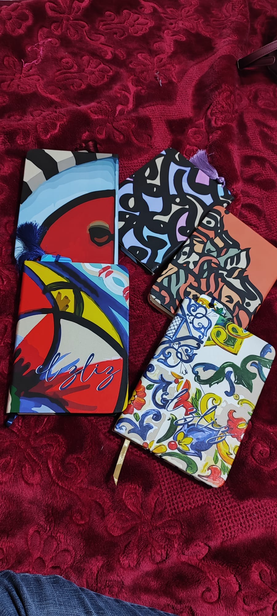 Notebook - motifs tunisiens