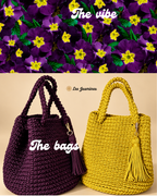 Sac artisanal en crochet SALOUA 🧶 - Précommande