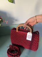 Sac à main artisanal en crochet SONIA - Précommande 🧶