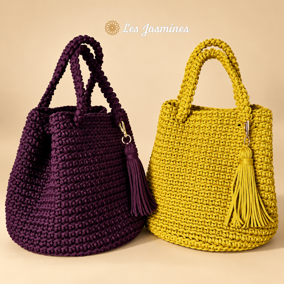 Sac artisanal en crochet SALOUA 🧶 - Précommande