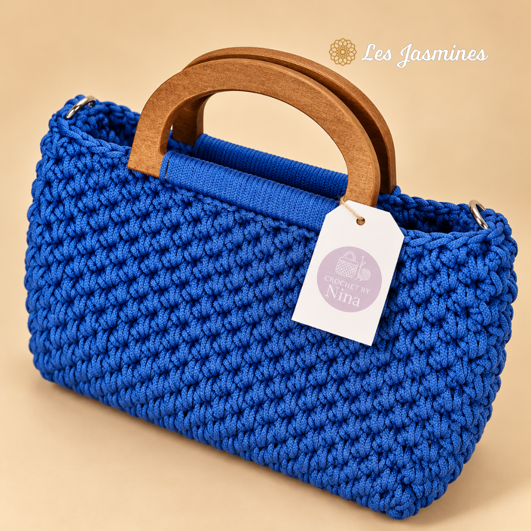 Sac à main artisanal en crochet SONIA - Précommande 🧶