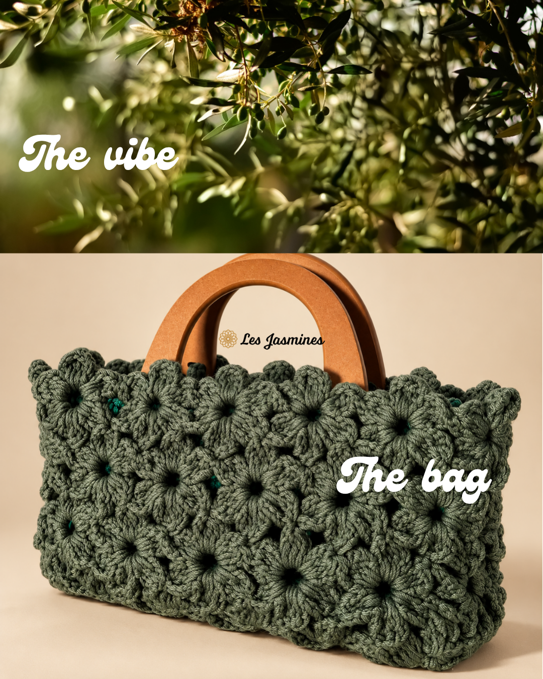 Sac artisanal en crochet EMNA 🧶 - Précommande