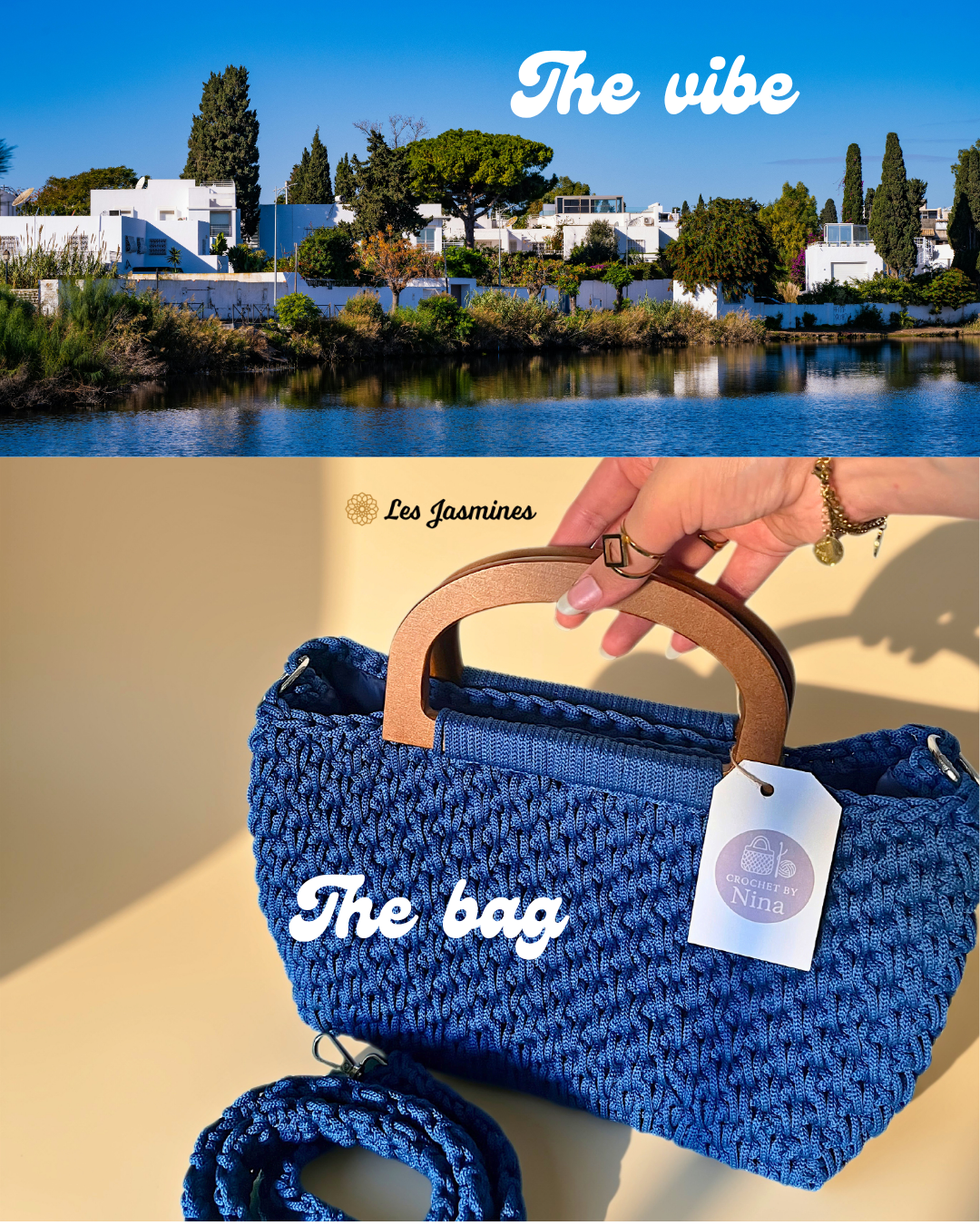 Sac à main artisanal en crochet SONIA - Précommande 🧶