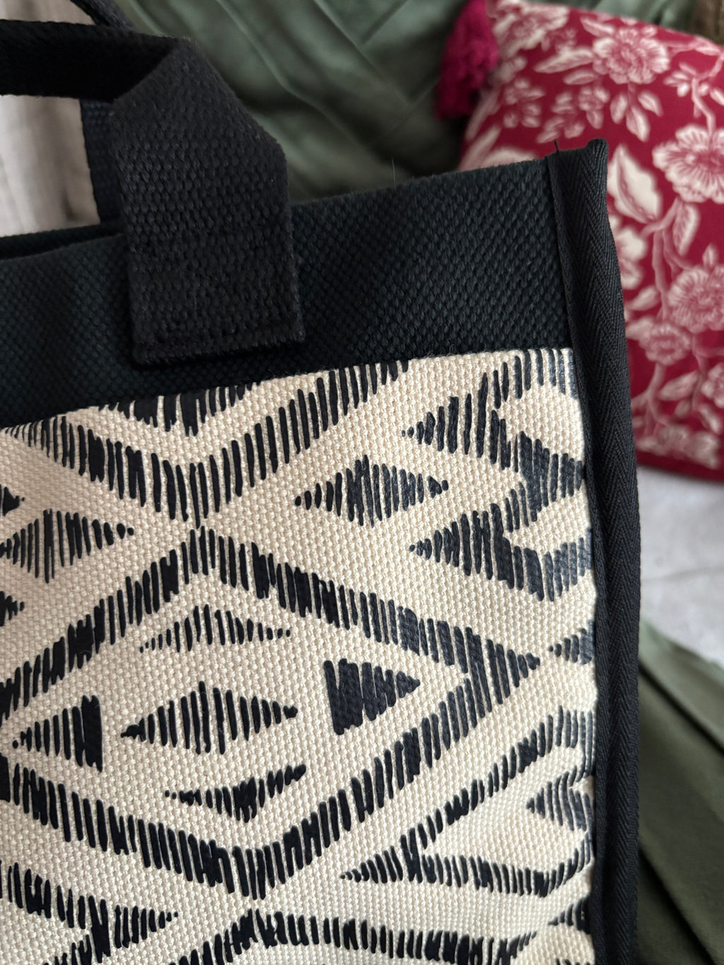 Sac cabas SIRINE en toile de coton