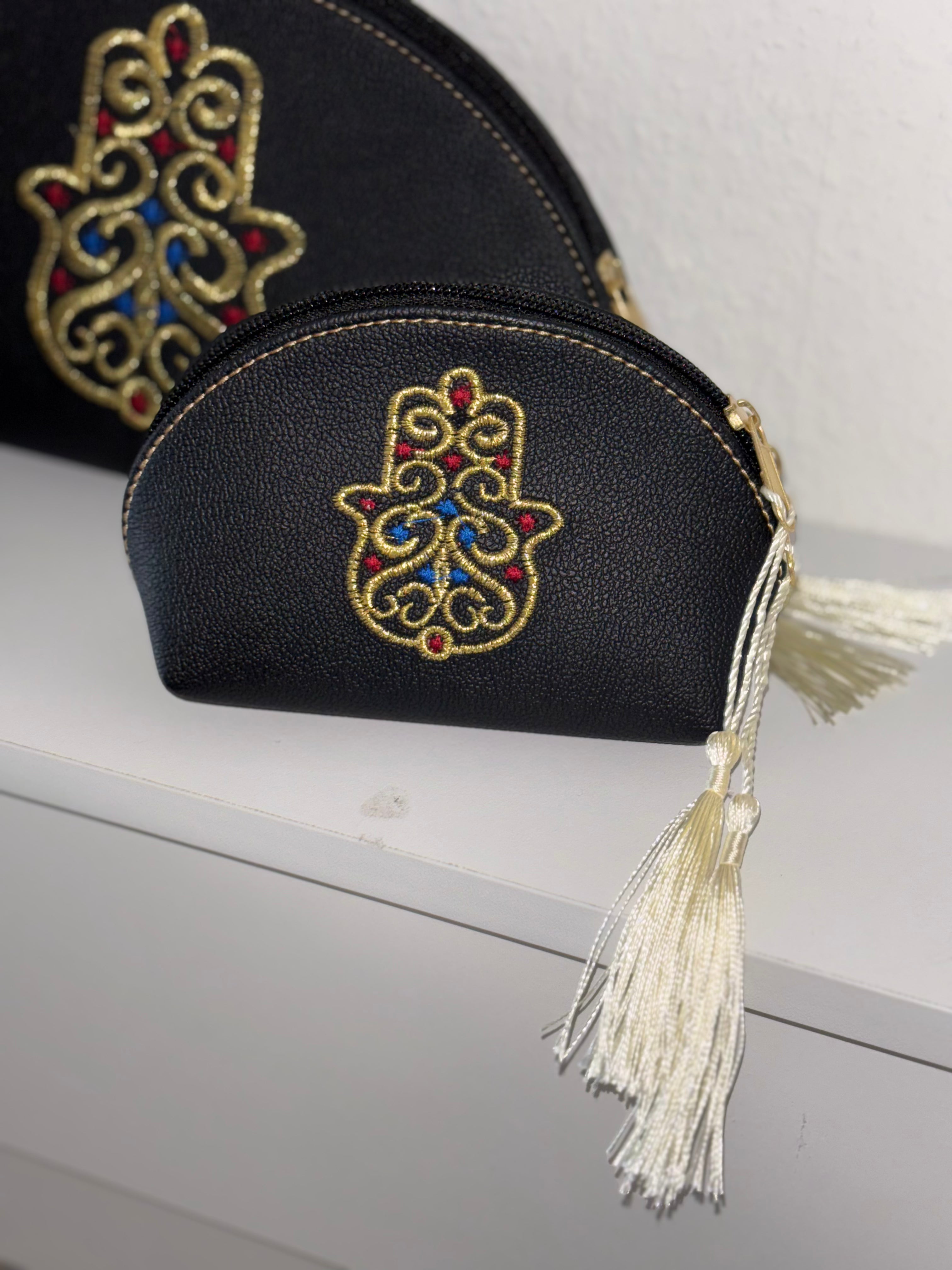 Lot de 3 trousses FATMA (noir)