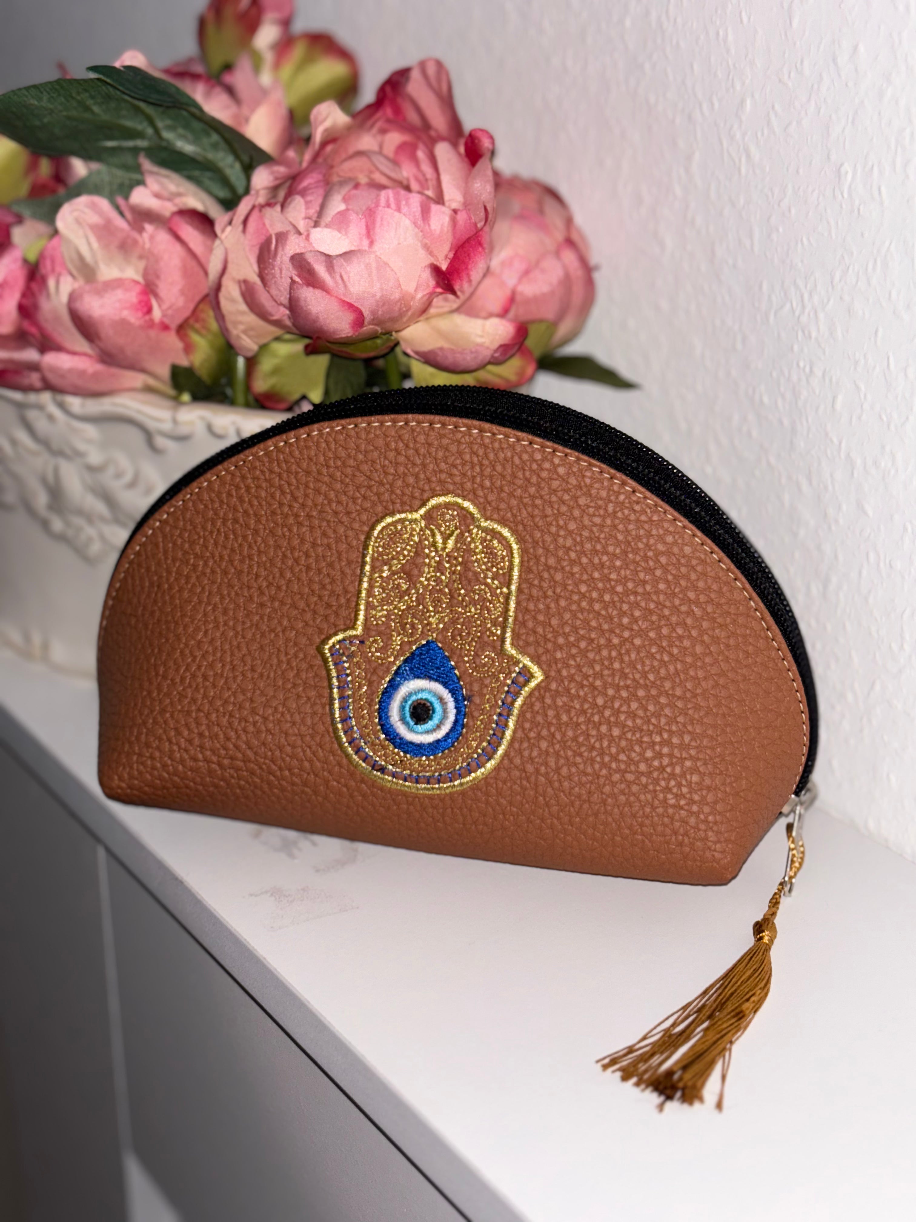 Lot de 3 trousses FATMA (marron)