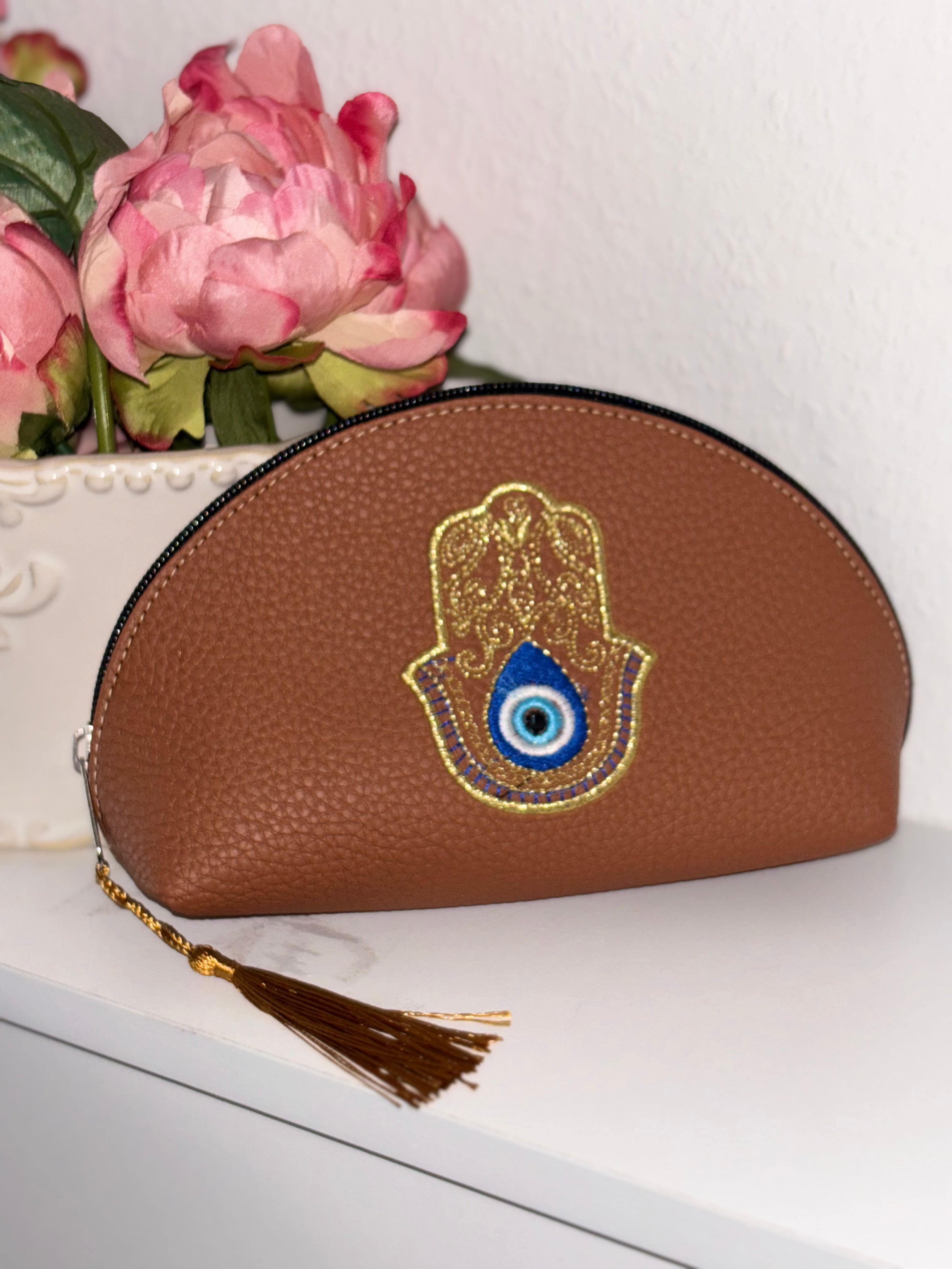 Lot de 3 trousses FATMA (marron)